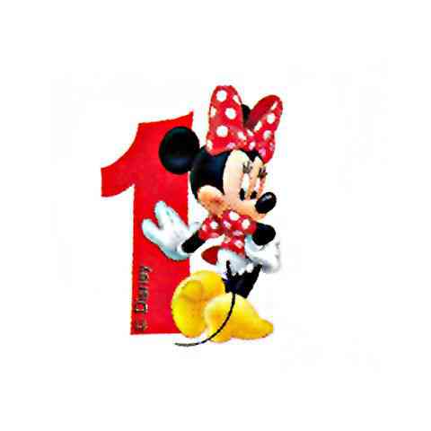 Disney Minnie Mouse Rođendanska Svijeca Broj 1 Kupovina Igrackeshop