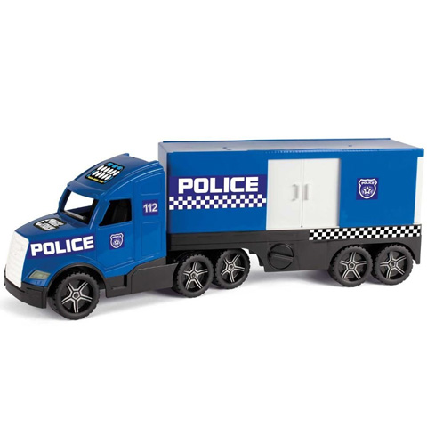 Magic Truck Policijski Kamion Sa Fluorescentnim Svijetlom 81cm Wader Kupovina Igrackeshop