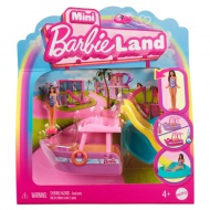 Barbie: Mini BarbieLand vozila - Set brod snova - Mattel