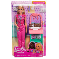 Barbie plavokosa pedijatrica karijerna lutka set - Mattel