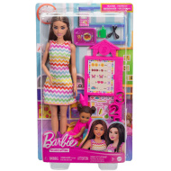 Barbie smeđa učiteljica karijera lutka set s dodacima - Mattel