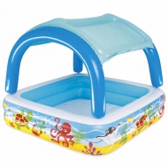 Bestway: Beach Buddy™ bazen za kupanje s nadstrešnicom za sunce 140 x 140 x 114 cm