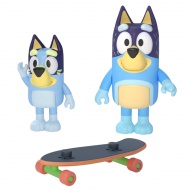 Bluey: Bandit i Bluey set figurica za skejtanje