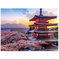 Dijamantna slagalica: Japanska pagoda set za dijamantno slikanje 30x40cm