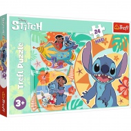 Disney: Lilo &amp; Stitch sretan dan 24-dijelni Maxi puzzle - Trefl