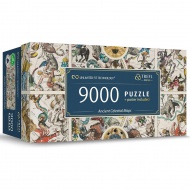 Drevne astronomske karte puzzle od 9000 komada - Trefl