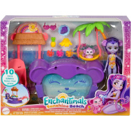 Enchantimals: Majmoca zabava na bazenu set za igru - Mattel