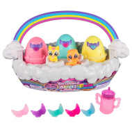 Hatchimals Alive!: Neon Rainbow Proljetna košara set - Spin Master