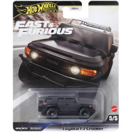 Hot Wheels: Brzi i žestoki Toyota FJ Cruiser Deluxe premium autić 1/64 - Mattel