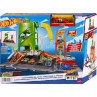 Hot Wheels: Grad punionica set staza s 1 malim automobilom - Mattel