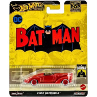 Hot Wheels: Pop kultura serija - Batman First Batmobile autić 1:64 - Mattel