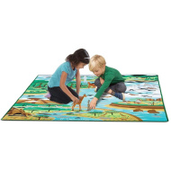 Igraća prostirka sa životinjskim figuricama 200x150cm - Melissa &amp; Doug