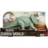 Jurassic World: Divovski napadački Triceratops dinosaur - Mattel