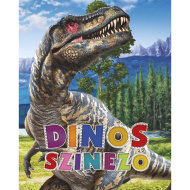 Knjiga bojanki s dinosaurima