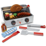 Kreativni drveni set za igru s roštiljem i barbecueom - Melissa &amp; Doug