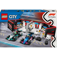 LEGO® City: F1® garaža, Mercedes-AMG i Alpine automobili (60444)