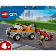 LEGO® City: Kamion za vuču i servis sportskih automobila (60435)