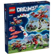 LEGO® DREAMZzz: Cooperov robotski tigar i Zeroov hot rod automobil (71497)