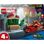 LEGO® Marvel: Iron Man s motociklom i Hulk (76287)