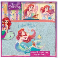 Luna: Disney Princeze - Ariel set za pisanje u PVC torbici