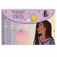 Luna: Disney Wish - Plastična mapa za dokumente s patentom, veličine A4