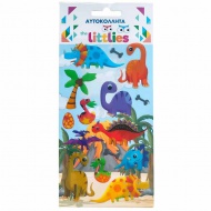 Luna: The Littlies set naljepnica s dinosaurima 10x22cm