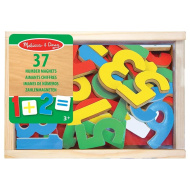 Magnetski drveni brojevi set za razvoj vještina u kutiji za pohranu - Melissa &amp; Doug