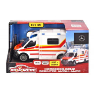 Majorette: Mercedes-Benz Sprinter hitna pomoć s svjetlom i zvukom - Simba Toys