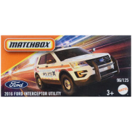 Matchbox: Mali automobil Ford Interceptor Utility iz 2016. u papirnatoj kutiji 1/64 - Mattel