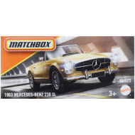 Matchbox: Model automobila Mercedes-Benz 230 SL iz 1963. u papirnatoj kutiji, omjer 1/64 - Mattel