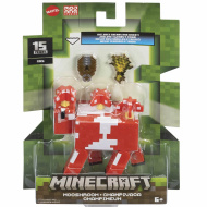 Minecraft: Mooshroom akcijska figura od 8 cm s dodacima - Mattel