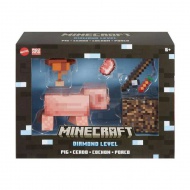 Minecraft: Razina dijamanata - figura svinje - Mattel