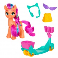 Moj mali poni: Ispričaj svoju priču Sunny Starscout figura s romobilom - Hasbro