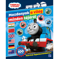 Móra: Thomas i prijatelji - Lokomotive iz cijelog svijeta knjiga sa naljepnicama