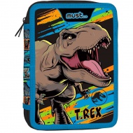 Must - Jurassic World: T-Rex dvostruka napunjena pernica 15x21cm