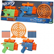 Nerf: Elite 2.0 Face Off Target Set set pjene za pucanje s 12 metaka - Hasbro