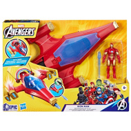 Osvetnici: Iron Man Repulsor Blast borbeni zrakoplov - Hasbro