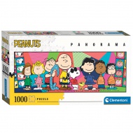 Peanuts: Snoopy i ekipa 1000 komada panorama puzzle - Clementoni