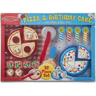 Pečenje i kuhanje: Rođendanska torta i pizza set - Melissa &amp; Doug