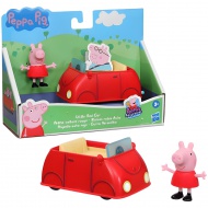 Peppa Pig: Mali crveni auto i figura Peppa Pig - Hasbro