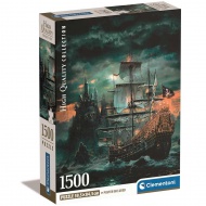 Piratski brod 1500-dijelni HQC puzzle 59,5x84,5cm - Clementoni