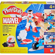 Play-Doh: Marvel Kapetan Amerika Moto Slicer set za igru - Hasbro