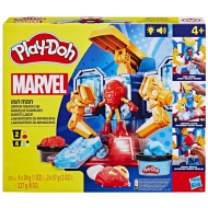 Play-Doh Marvel: Osvetnici Iron Man laboratorij za izradu oklopa sa svjetlom i zvukom - Hasbro