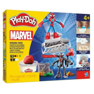 Play-Doh: Marvel Spider-Man Launch &amp; Slice borbeni set igračaka - Hasbro