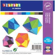 PlayBox: Origami papir set od 500 komada 15x15cm