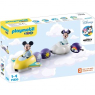 Playmobil 1.2.3 &amp; Disney: Mickey i Minnie miš s avionom na oblaku (71320)