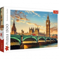 Predivan London, Ujedinjeno Kraljevstvo 1500 komada puzzle - Trefl