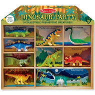 Set od 9 dinosaura u drvenoj kutiji - Melissa &amp; Doug