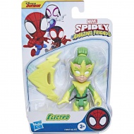 Spider-Man: Póki i njegovi nevjerojatni prijatelji, figura Electra s dodatkom, 10 cm - Hasbro