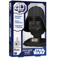 Star Wars: Darth Vader kaciga 4D puzzle od 83 dijela - Spin Master